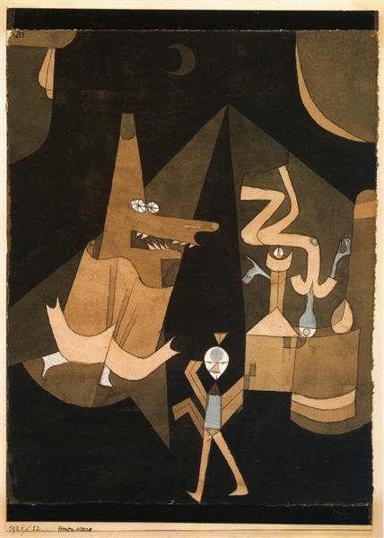 Paul Klee, Witch Scene, 1921